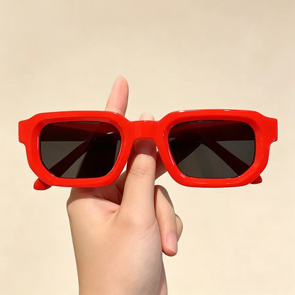 Breesh Rectangle Vintage Sunglasses Set