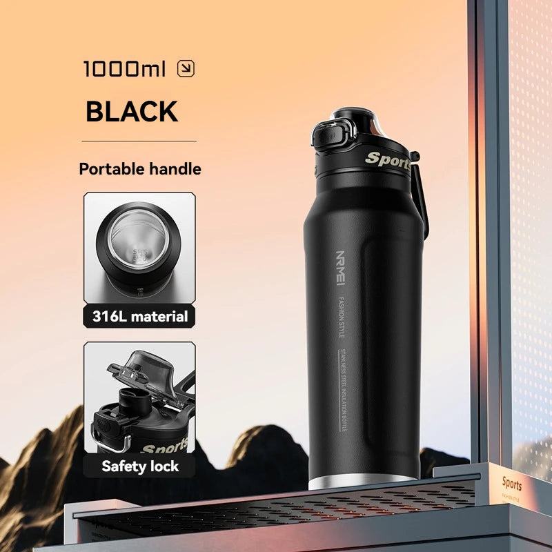 Breesh 1L Insulated Thermos Bottle