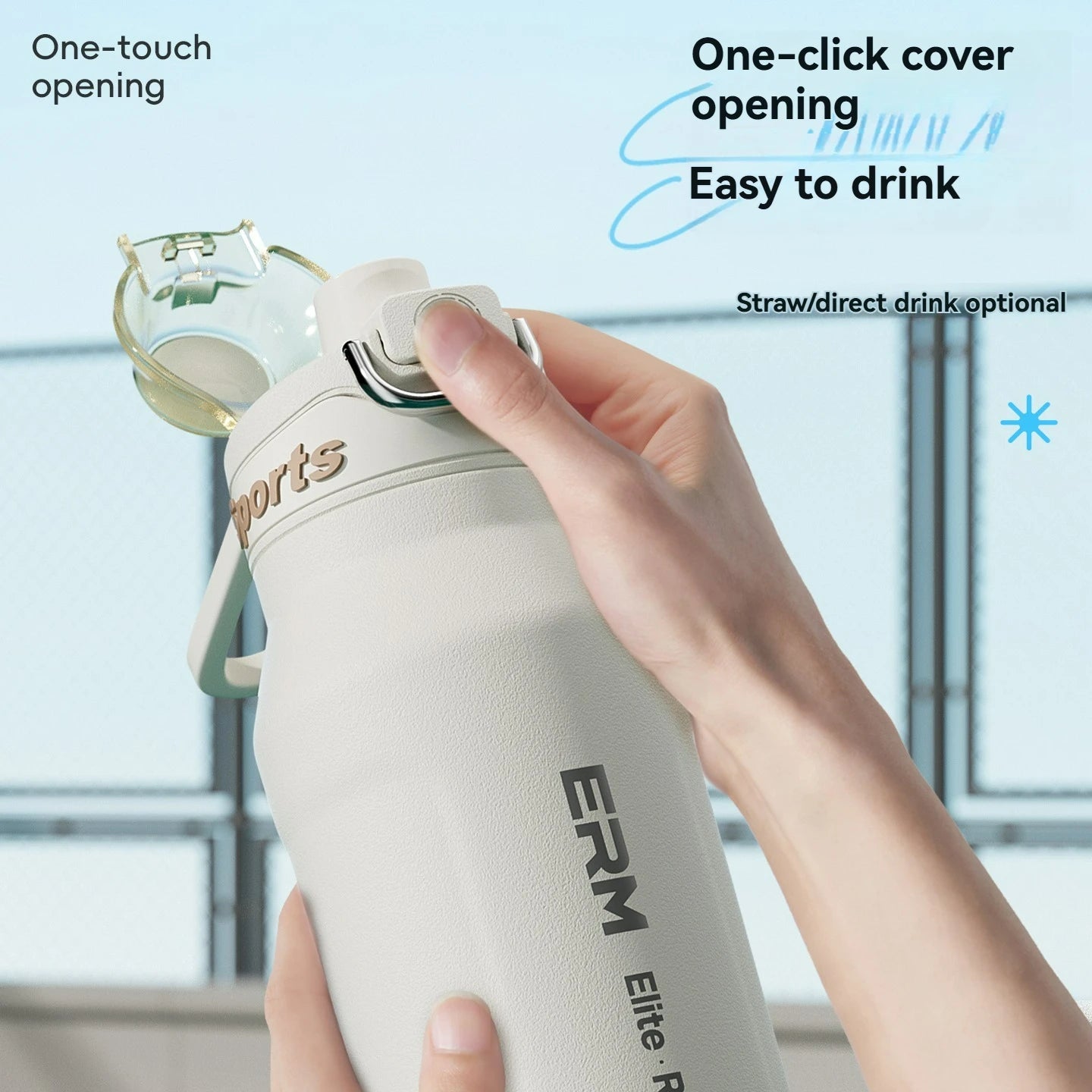 Breesh 1L Insulated Thermos Bottle