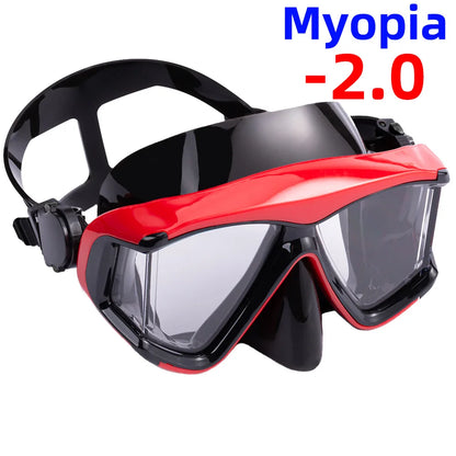 Breesh Myopia Snorkel Diving Mask