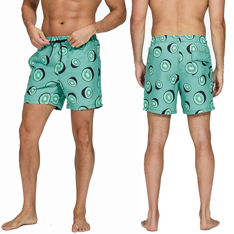 Breesh Print Swim Board Shorts